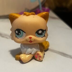 LPS Littlest Pet Shop - Persian Cat #1320, Rare LPS Collectible